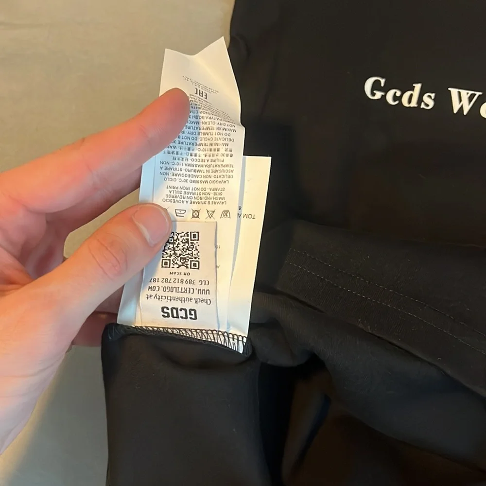 $320 GCDS x Tom & Jerry Short Sleeve Heavyweight Made In Italy Tee Size S NWT - Picture 8 of 8